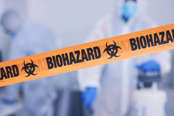 Professional Blood Cleanup technician working in Manhasset, NY